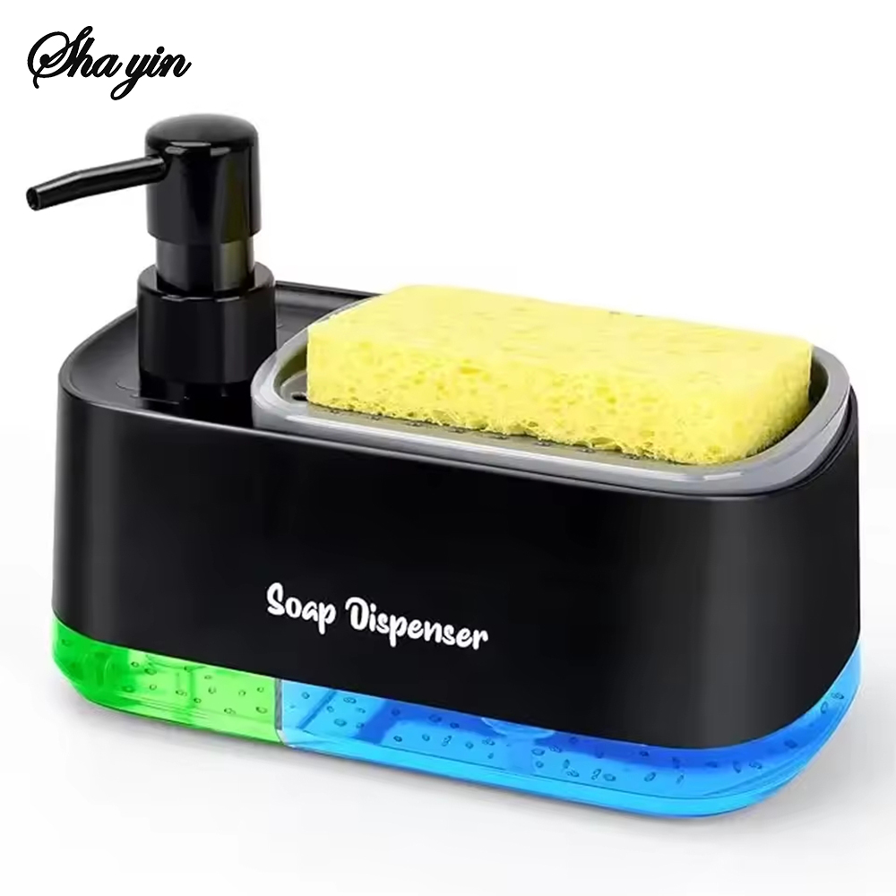 Meal Prep Organizer - 3-in-1 Hand And Dish Soap Dispenser