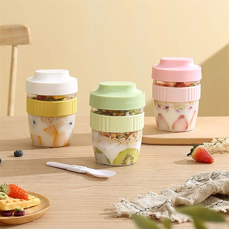 Meal Prep Yogurt - 480/570ml Breakfast Cup Portable Oatmeal Cereal