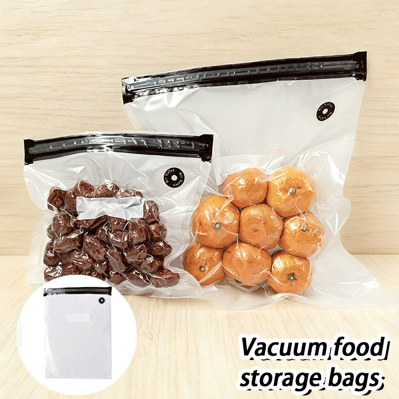 Meal Prep Ziplock - Reusable Vacuum Sealer Bags With Ziplock