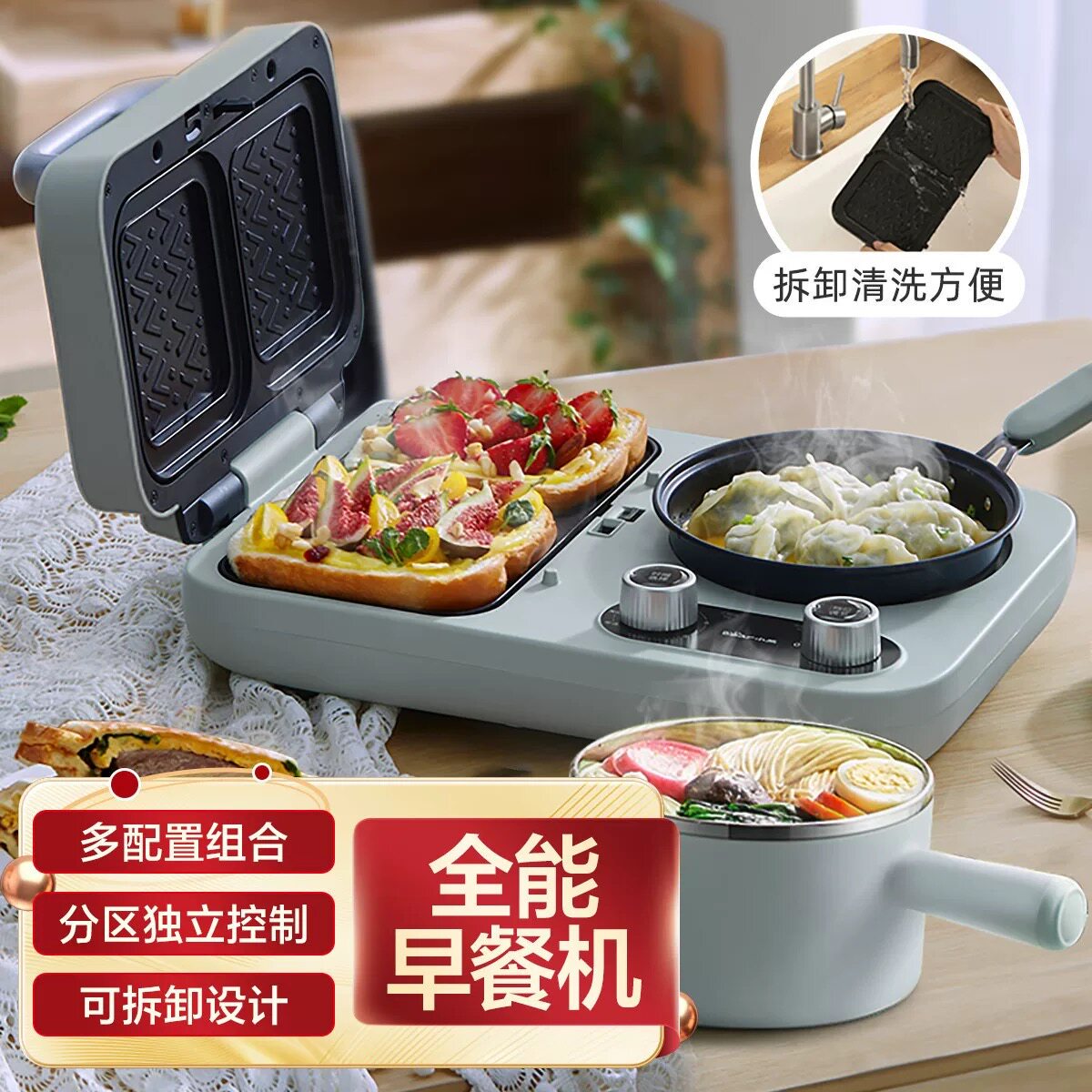 Sandwich Maker Breakfast Machi - đánh giá và giá Breakfast Sandwich Press