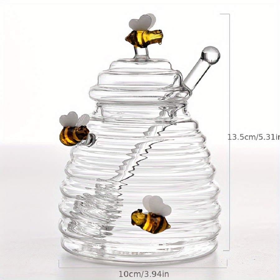 Glass Honey Jar with Dipper &  - đánh giá và giá Meal Prep Glass Containers