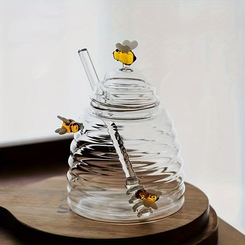 Glass Honey Jar with Dipper &  - đánh giá và giá Meal Prep Glass Containers