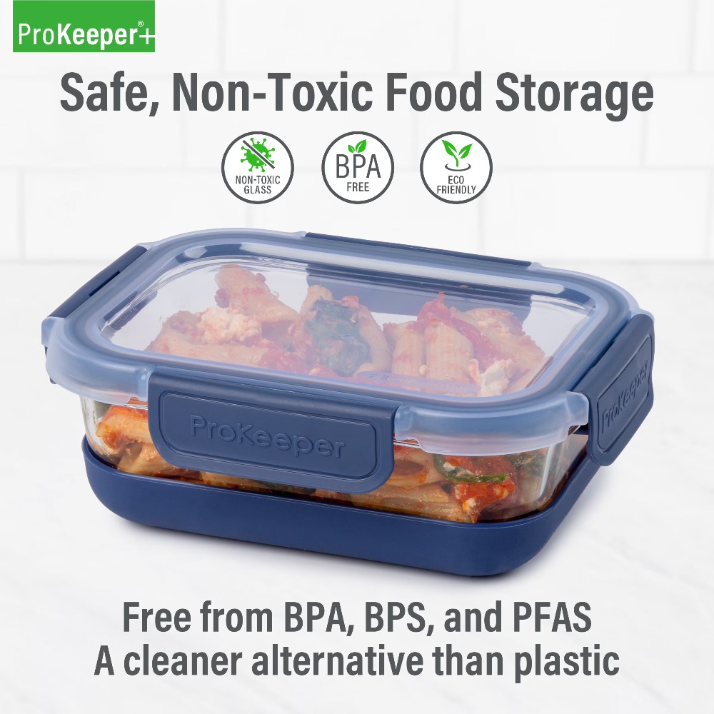 2.8 Cup Glass Food Storage Con - đánh giá và giá Meal Prep Glass Containers