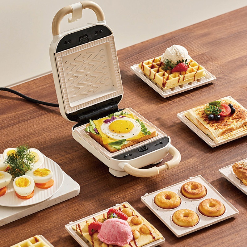 220V Multifunction Electric Sa - đánh giá và giá Breakfast Sandwich Press
