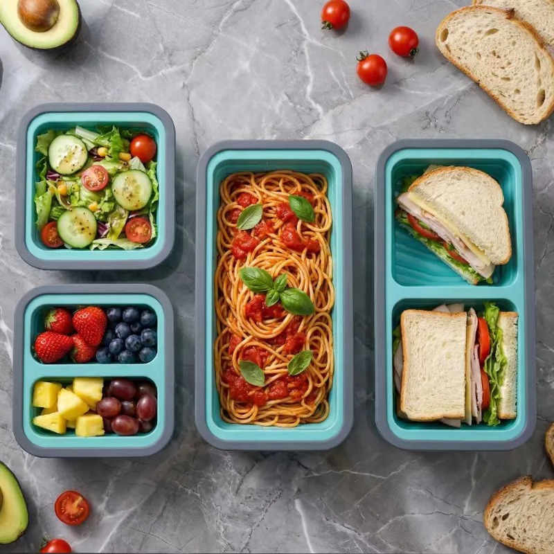 Silicone Freezer Tray with Lid - đánh giá và giá Meal Prep Oven Safe Containers