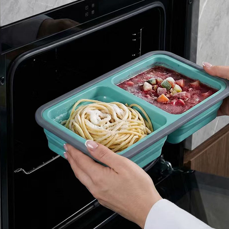 Silicone Freezer Tray with Lid - đánh giá và giá Meal Prep Oven Safe Containers