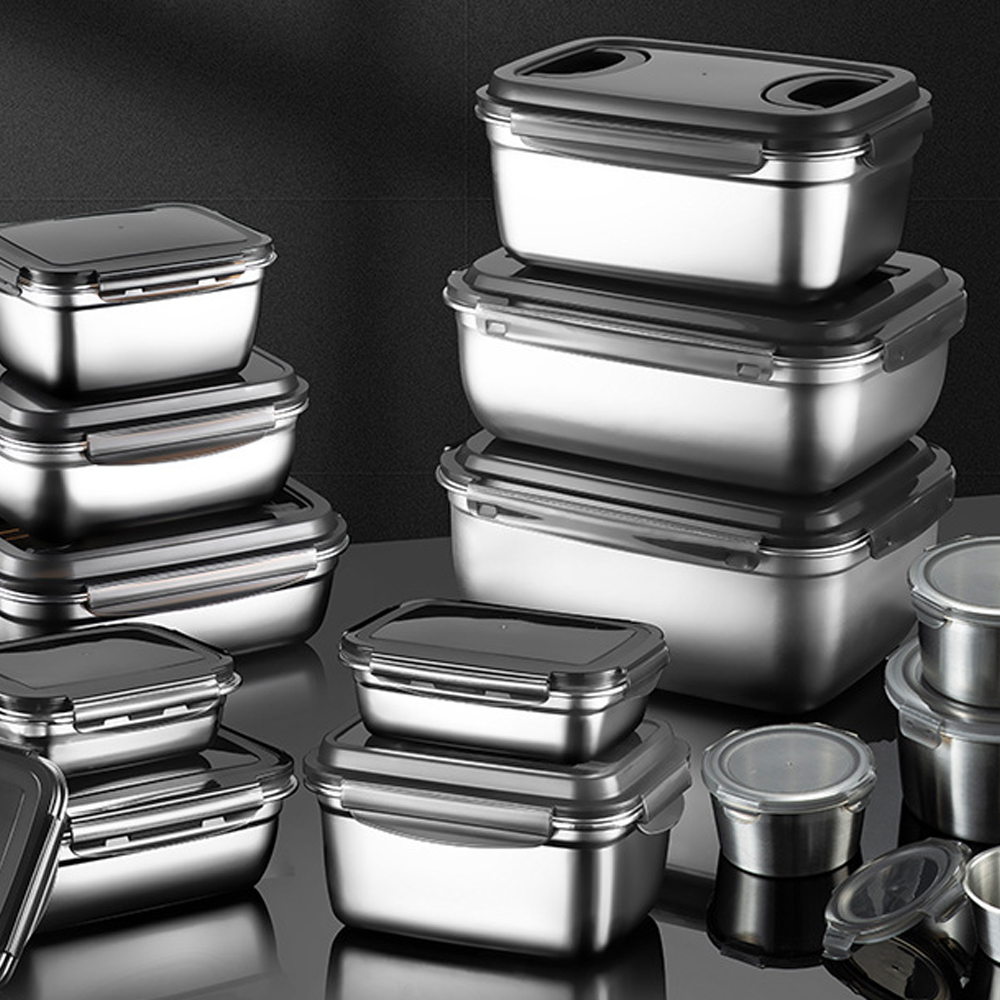 Stainless Steel Food Storage C - đánh giá và giá Meal Prep Oven Safe Containers