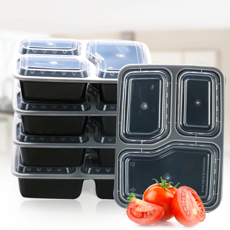 7 Pack 3 Compartment Meal Prep - đánh giá và giá Meal Prep Glass Containers
