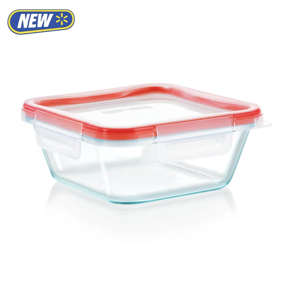 Freshlock 4-Cup Square Glass F - đánh giá và giá Meal Prep Oven Safe Containers