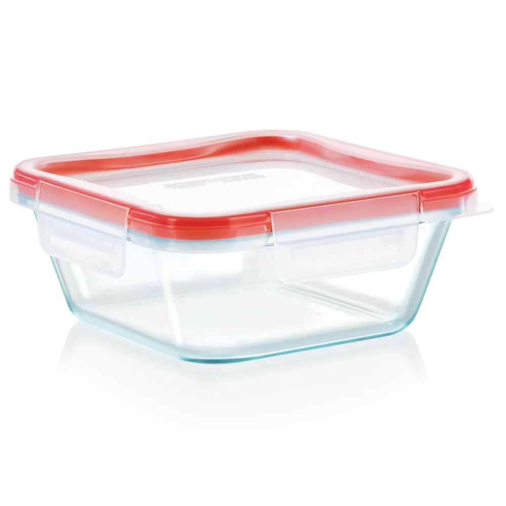 Freshlock 4-Cup Square Glass F - đánh giá và giá Meal Prep Oven Safe Containers