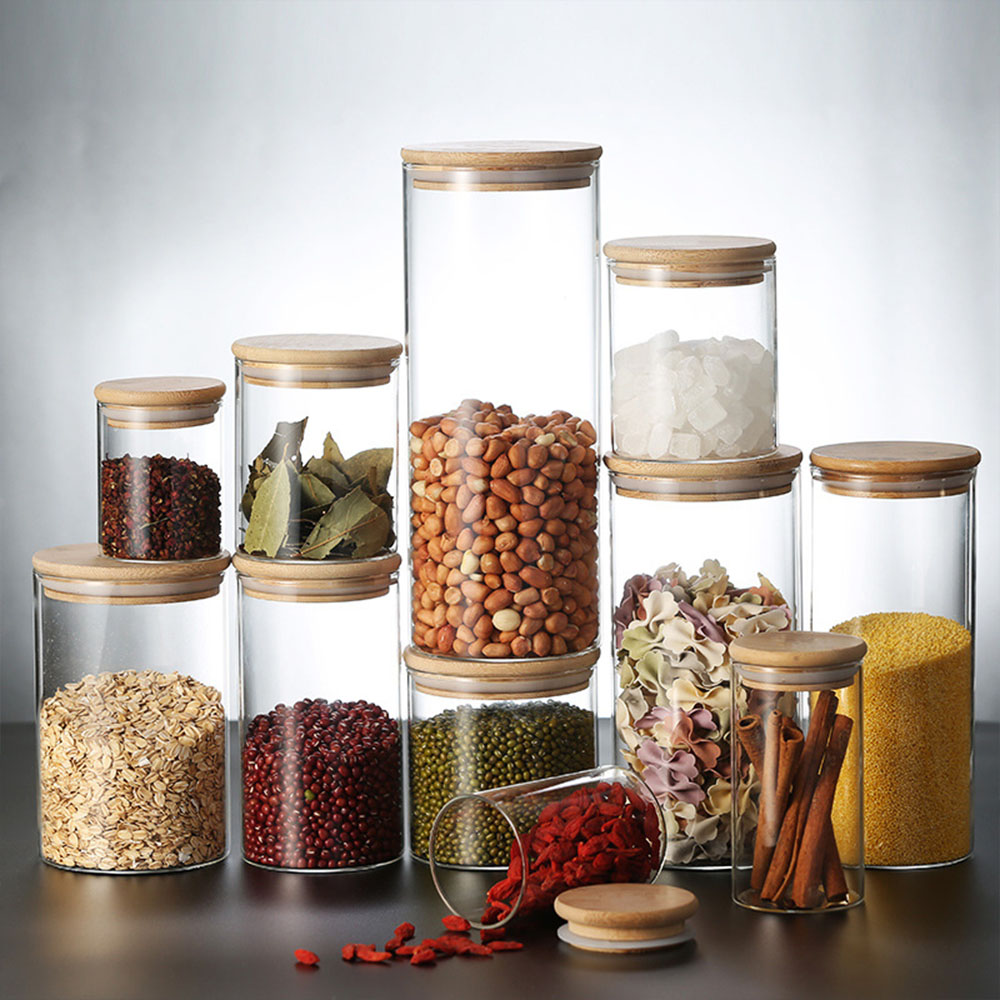 4/8pcs 250ml 500ml 1000ml Glas - đánh giá và giá Meal Prep Glass Containers