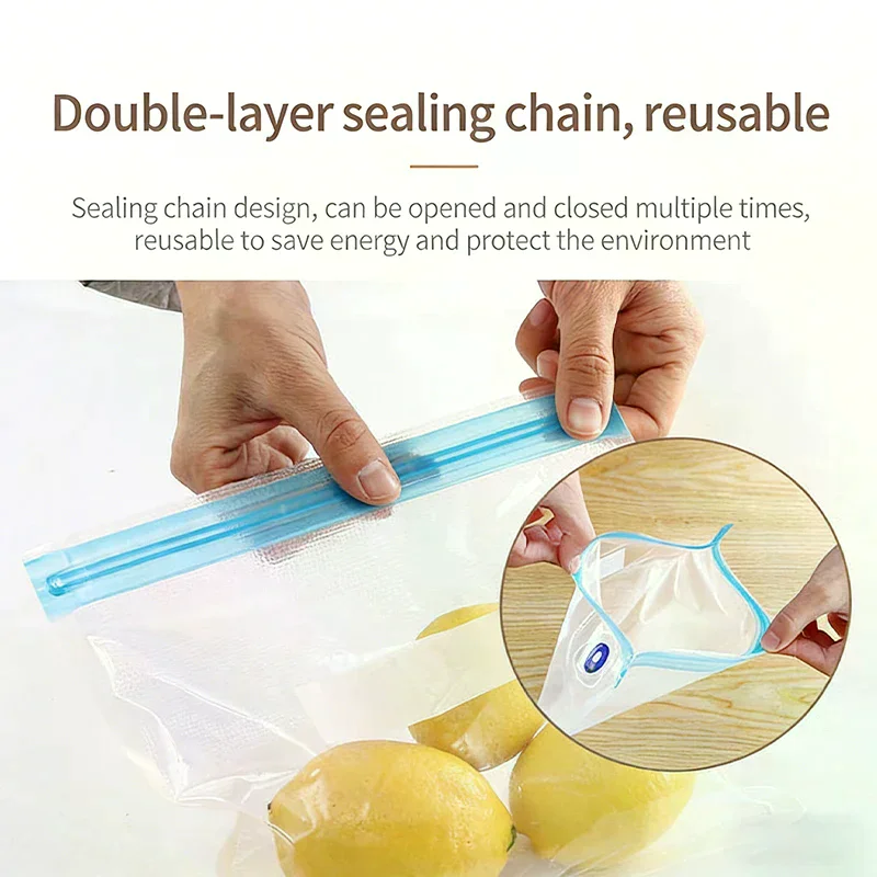 Reusable Vacuum Sealer Bags Wi - đánh giá và giá Meal Prep Ziplock