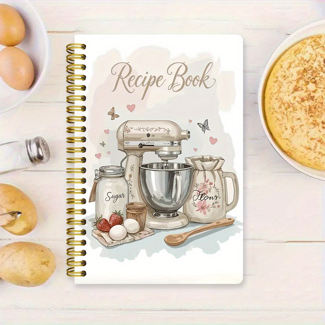A printed cover notebook with  - đánh giá và giá Meal Prep Book