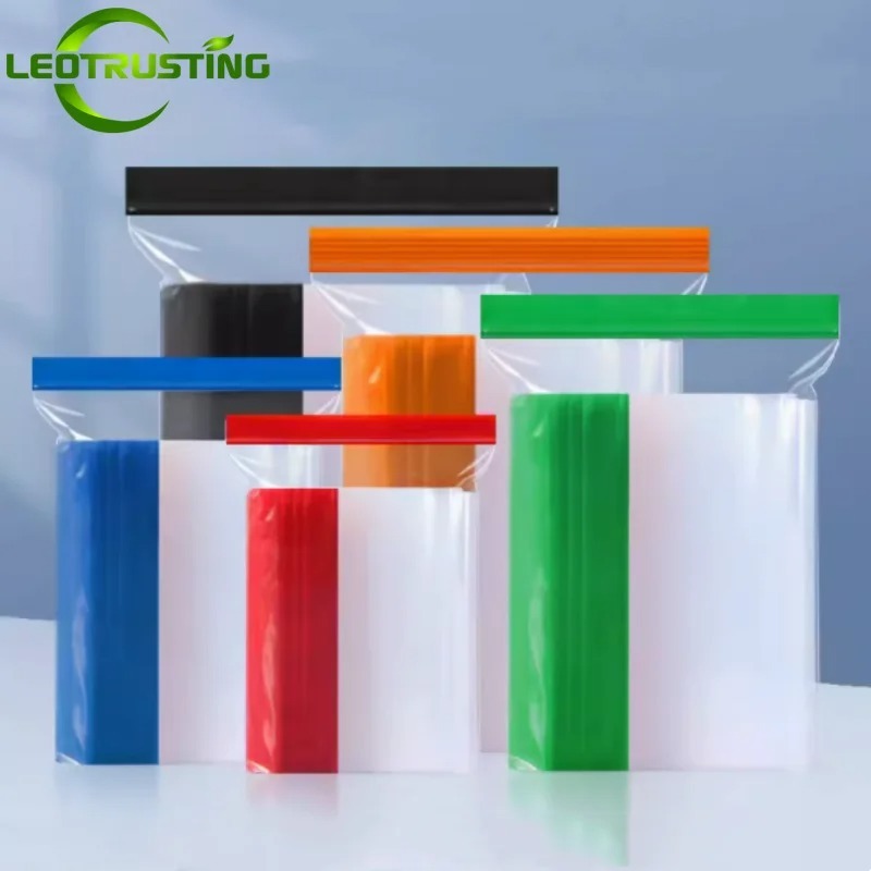 Colorful Clear PE  Zipper Stor - đánh giá và giá Meal Prep Ziplock