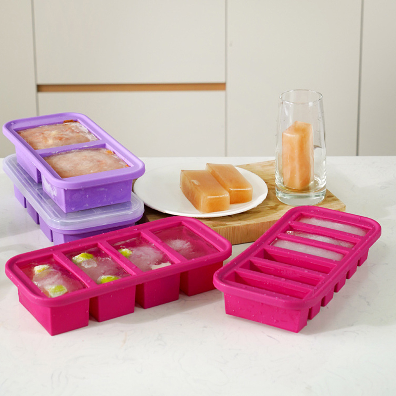 1/2 Cup Silicone Freezer Molds - đánh giá và giá Meal Prep Oven Safe Containers
