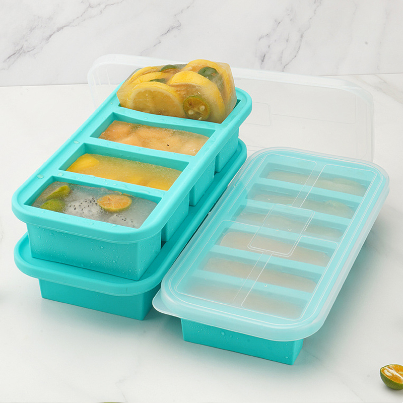 1/2 Cup Silicone Freezer Molds - đánh giá và giá Meal Prep Oven Safe Containers