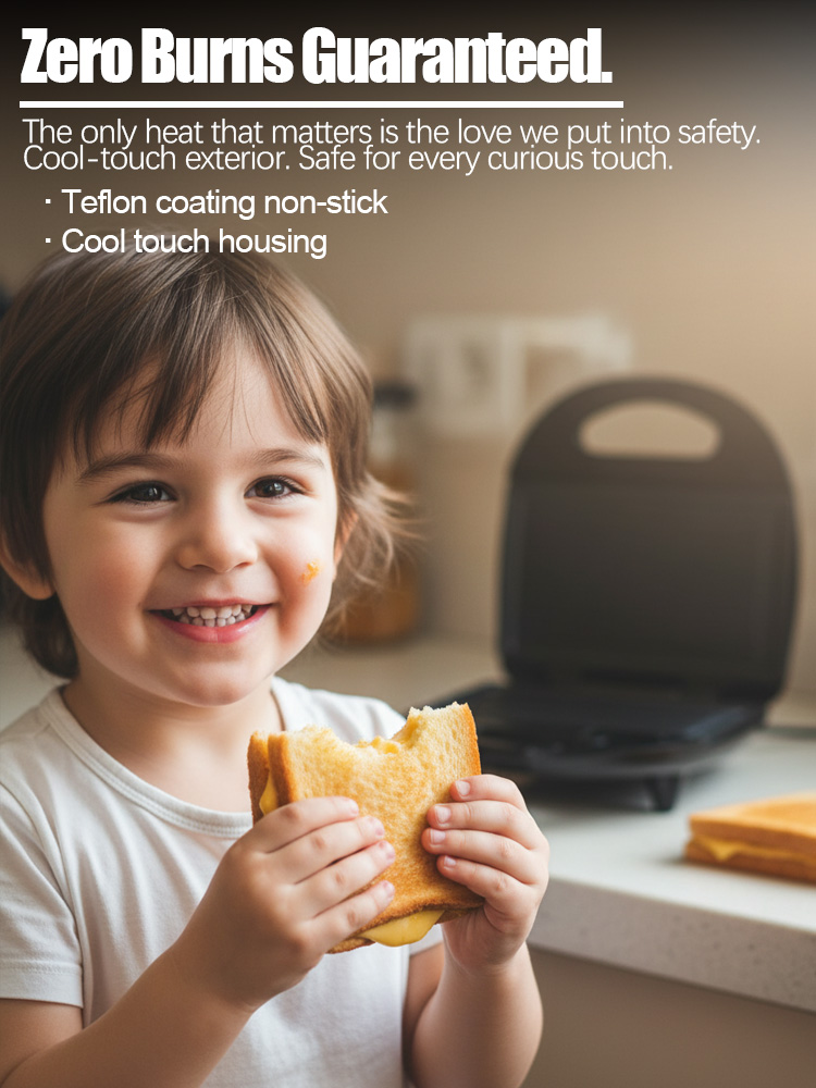 Sandwich Maker Sonifer SF-6173 - đánh giá và giá Breakfast Sandwich Press