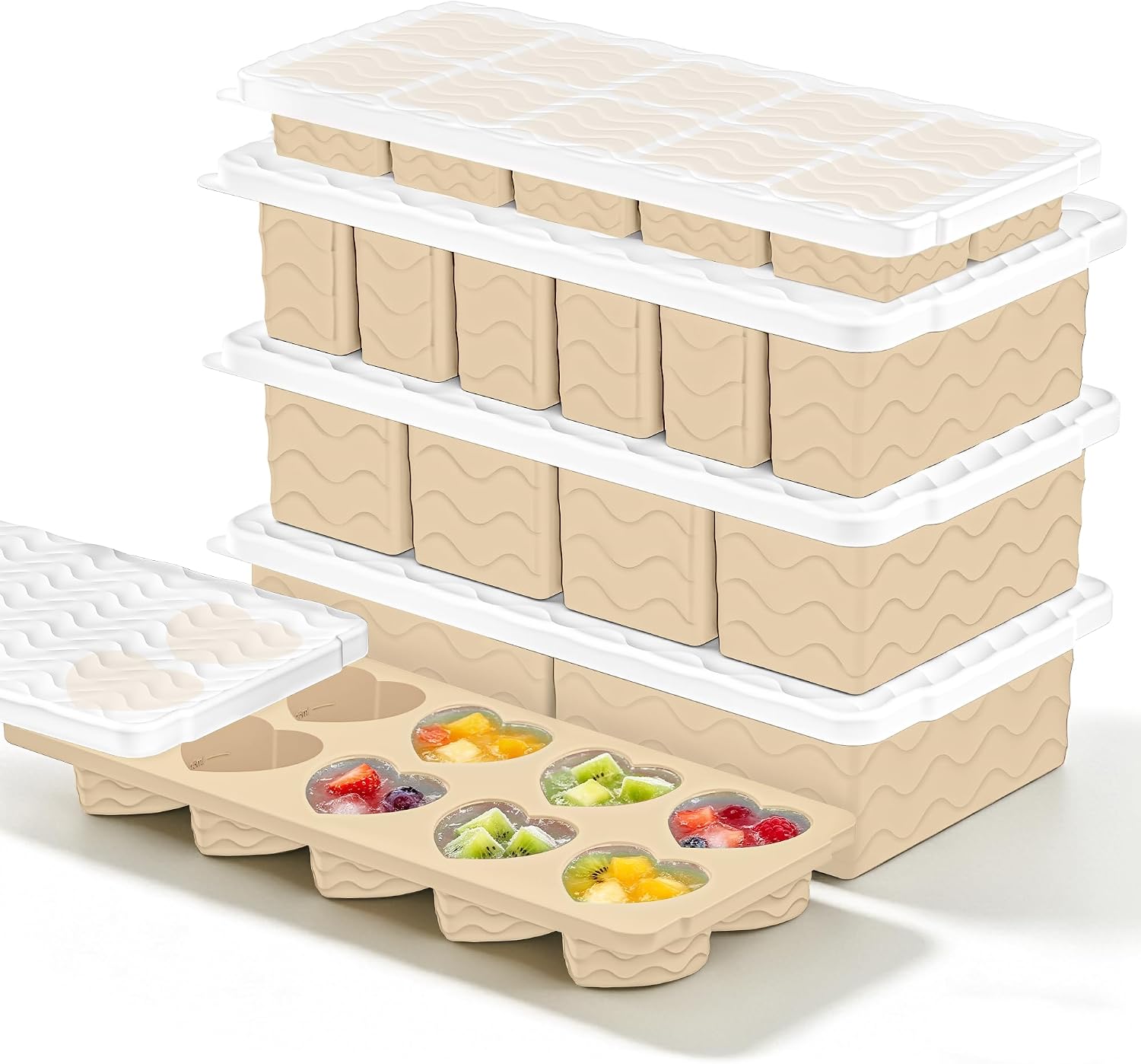 Silicone Freezer Mold with Lid - đánh giá và giá Meal Prep Oven Safe Containers
