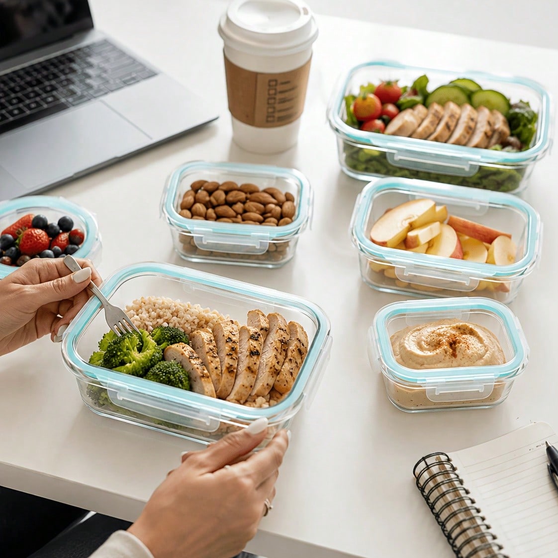 Glass Food Storage Containers  - đánh giá và giá Meal Prep Oven Safe Containers