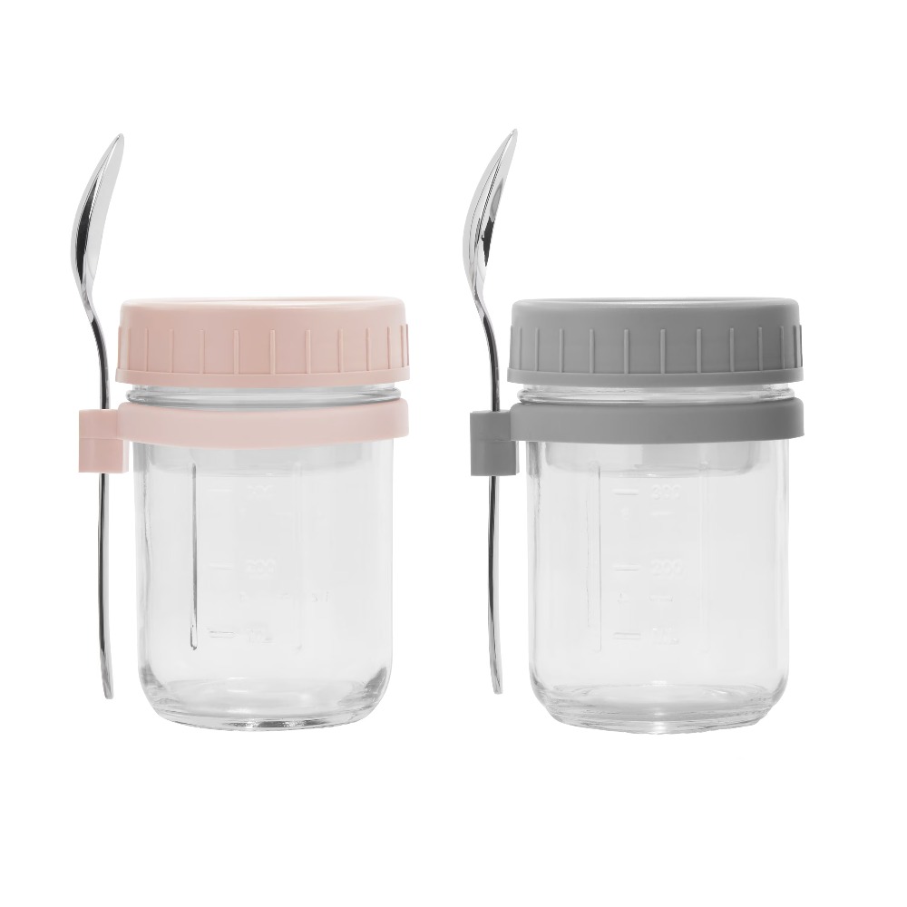 Portable Overnight Oats Food J - đánh giá và giá Meal Prep Glass Containers