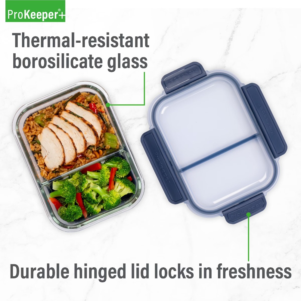 Premium Borosilicate Glass Mea - đánh giá và giá Meal Prep Oven Safe Containers