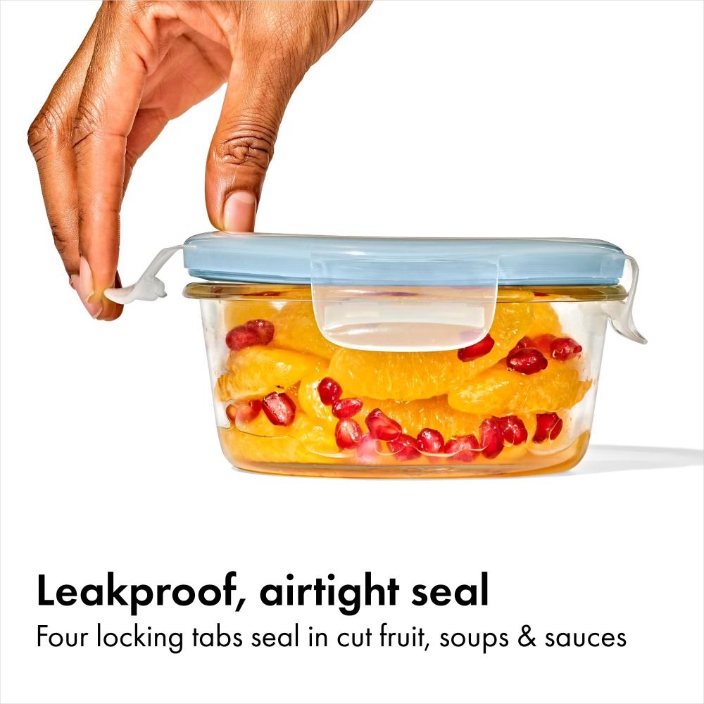 Smart Seal 2-Cup Round Glass F - đánh giá và giá Meal Prep Oven Safe Containers