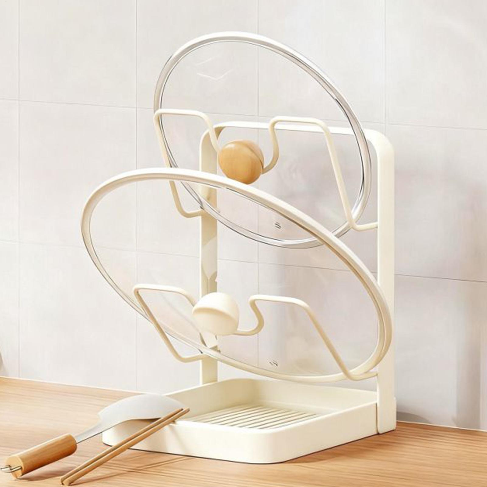 Pot Lid Organizer Anti-Slip Ki - đánh giá và giá Meal Prep Organizer