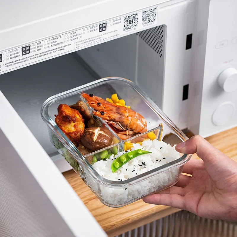 Glass Fresh-Keeping Box high B - đánh giá và giá Meal Prep Glass Containers