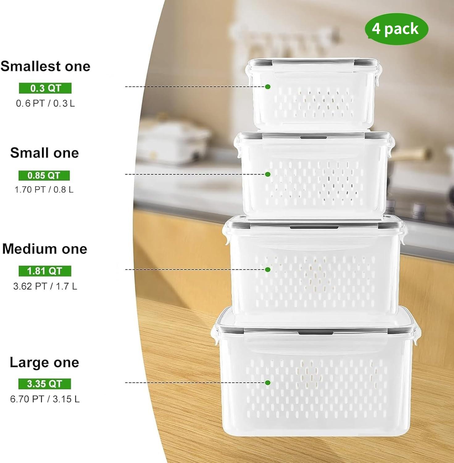 4/5/6/8Pcs Airtight Food Stora - đánh giá và giá Meal Prep Oven Safe Containers