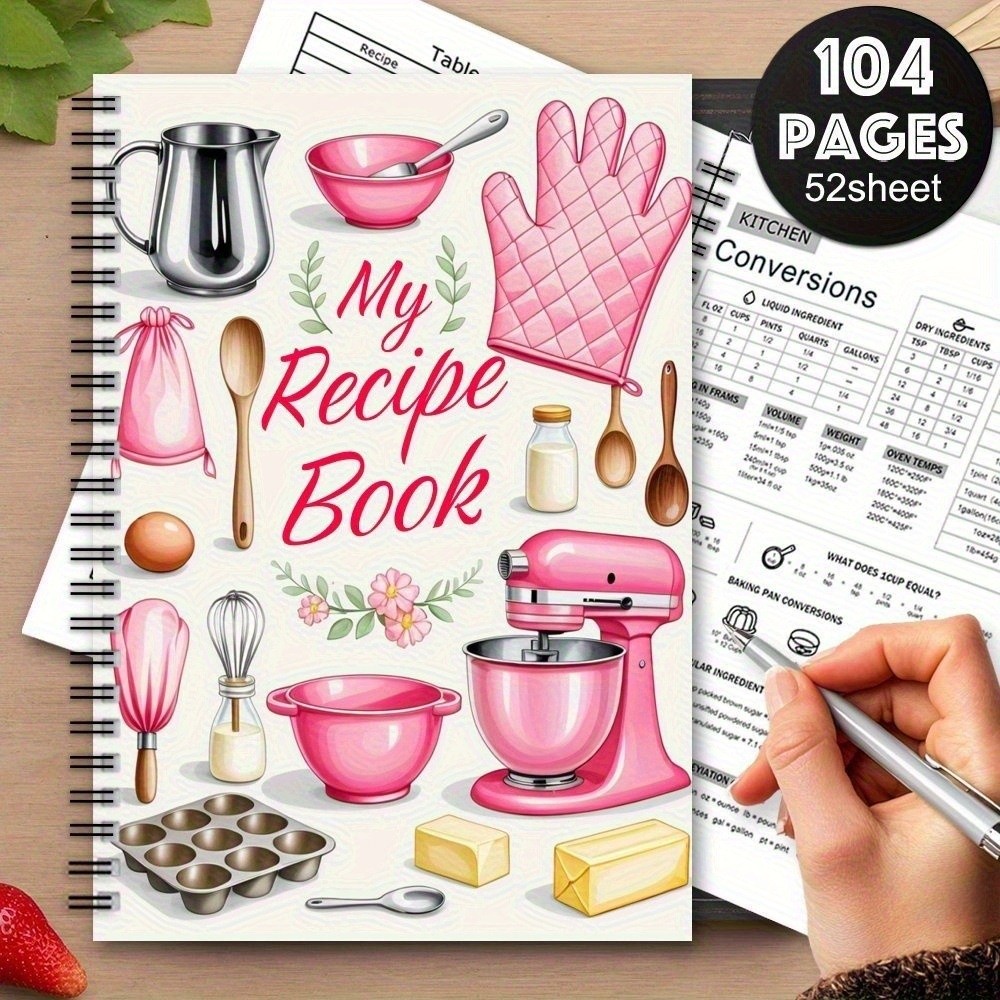 New Cartoon Recipe Notebook Sp - đánh giá và giá Meal Prep Book