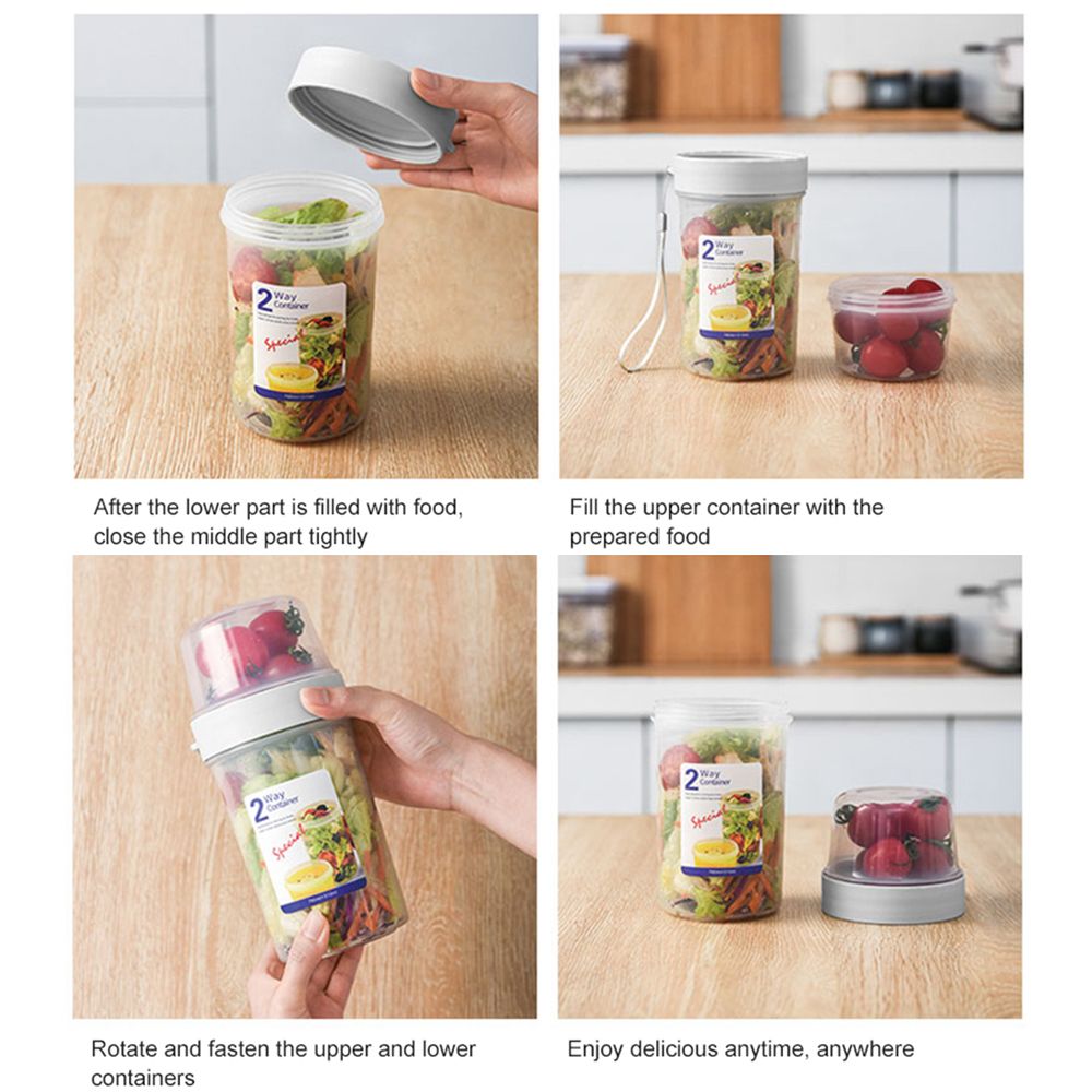 2 Lớp Tươi-Giữ Hộp Sữa Chua Hạ - đánh giá và giá Meal Prep Yogurt