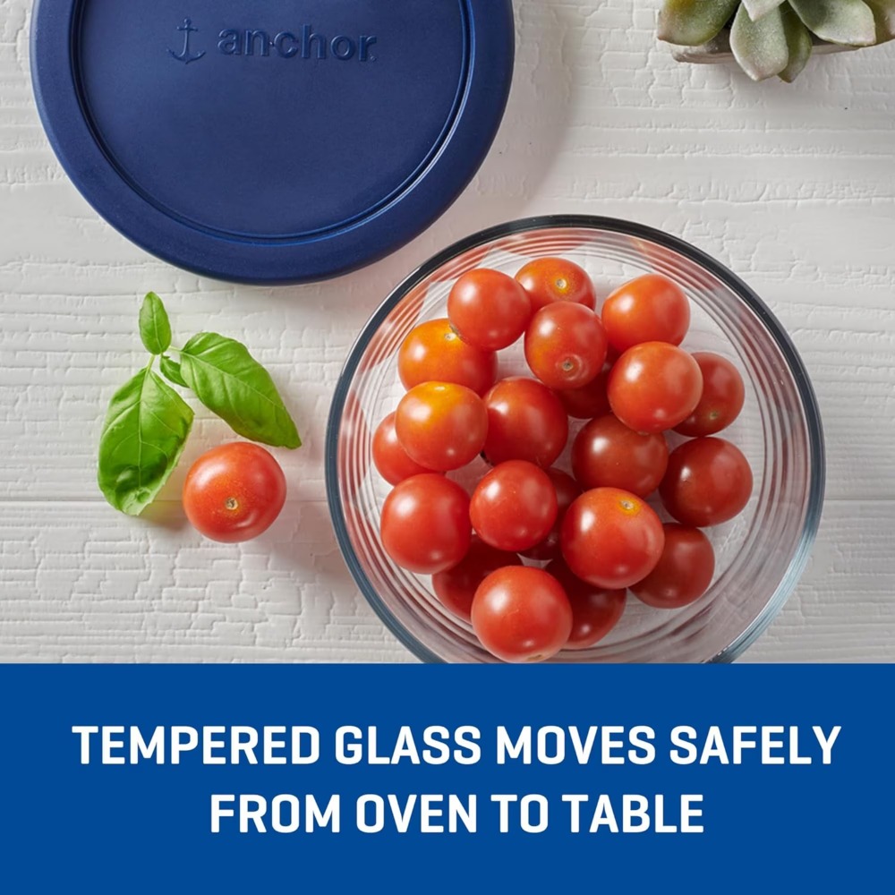 2 Pack Round Glass Food Storag - đánh giá và giá Meal Prep Oven Safe Containers