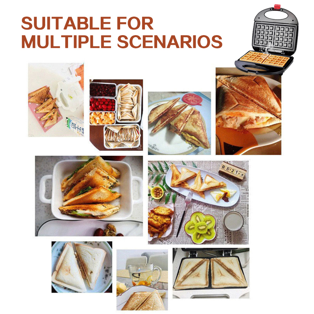 Sandwiches Toaster Press 750w  - đánh giá và giá Breakfast Sandwich Press