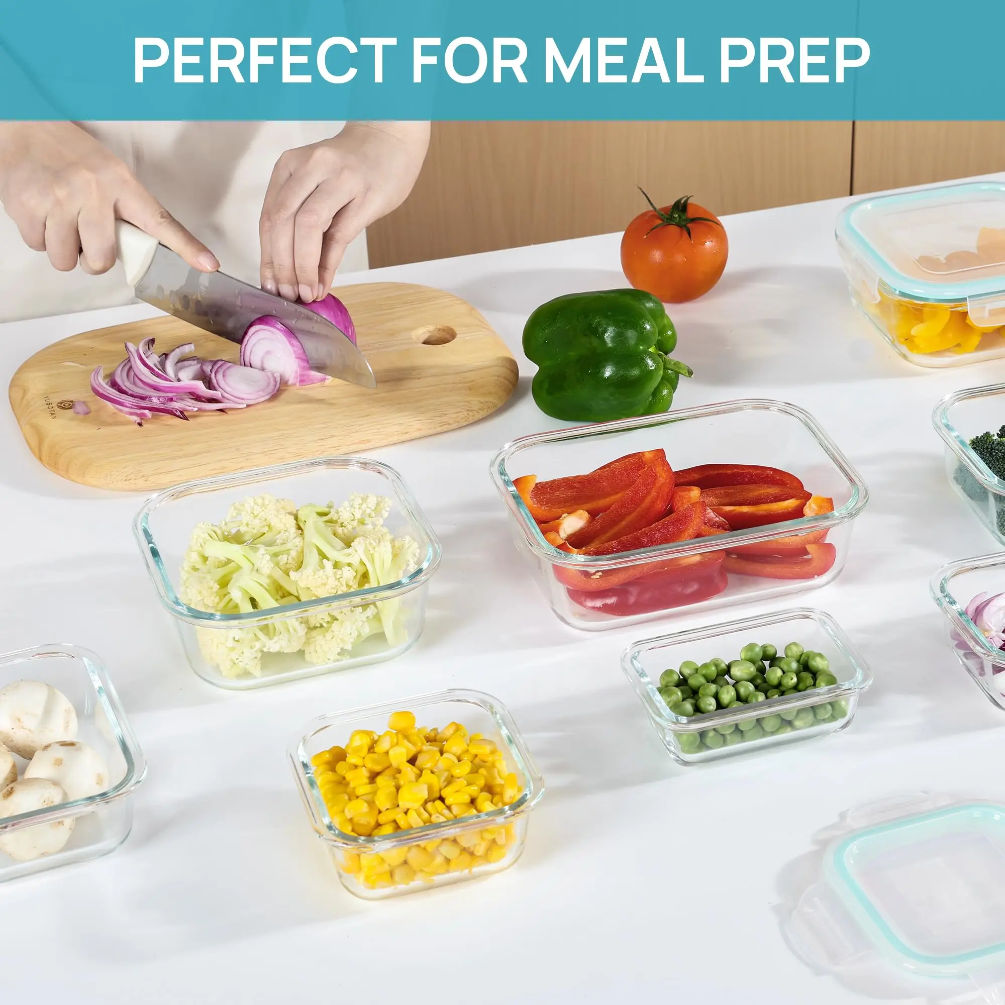 Glass Lunch Box Food Storage C - đánh giá và giá Meal Prep Glass Containers
