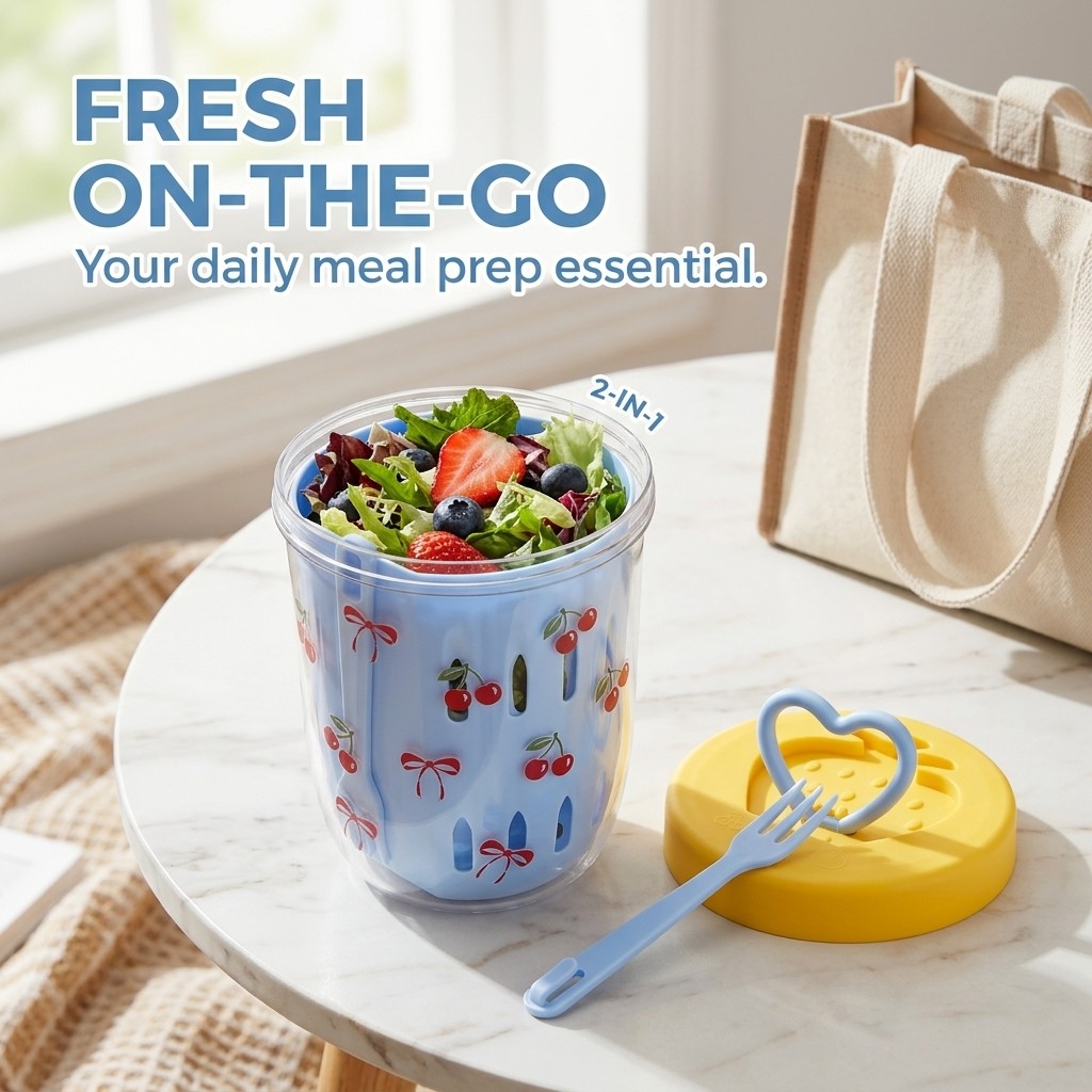 Plastic Salad Container with L - đánh giá và giá Meal Prep Yogurt