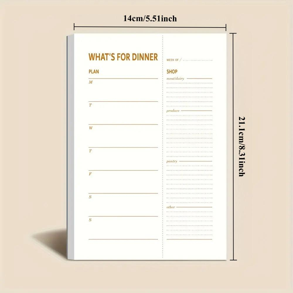 1pc Daily Diet Plan Notebook,  - đánh giá và giá Meal Prep Book