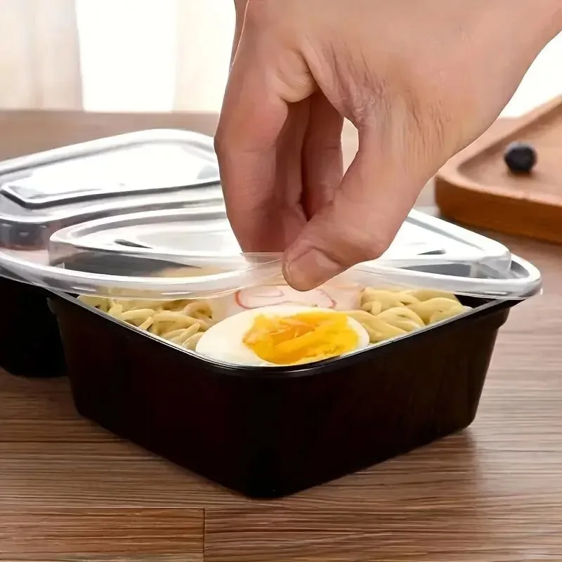 10 Sets Disposable Food Boxes  - đánh giá và giá Meal Prep Glass Containers