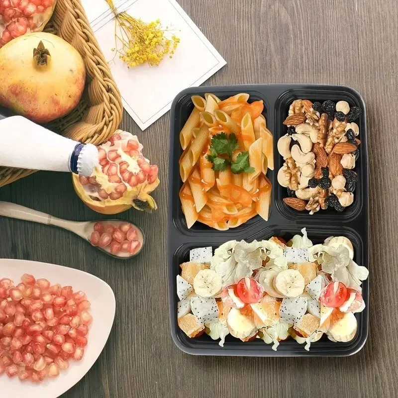 10 Sets Disposable Food Boxes  - đánh giá và giá Meal Prep Glass Containers