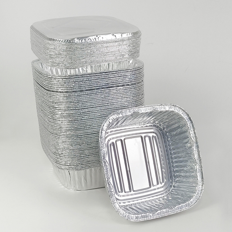 Square 950ml Aluminum Foil Pan - đánh giá và giá Meal Prep Oven Safe Containers