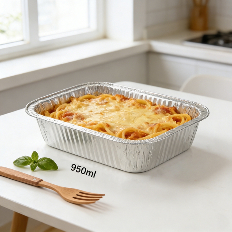 Square 950ml Aluminum Foil Pan - đánh giá và giá Meal Prep Oven Safe Containers