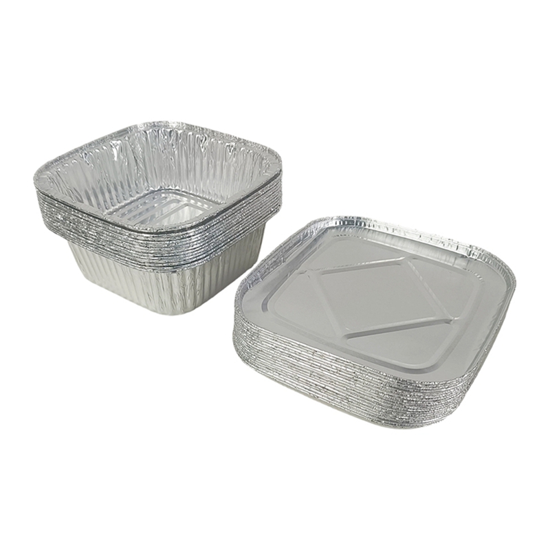 Square 950ml Aluminum Foil Pan - đánh giá và giá Meal Prep Oven Safe Containers