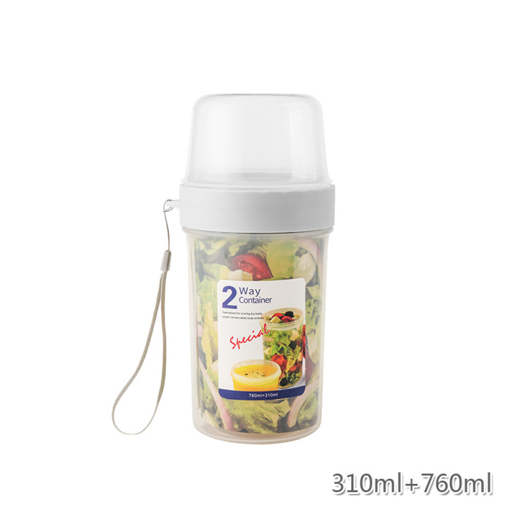 Double Layer Leakproof Food Ca - đánh giá và giá Meal Prep Yogurt