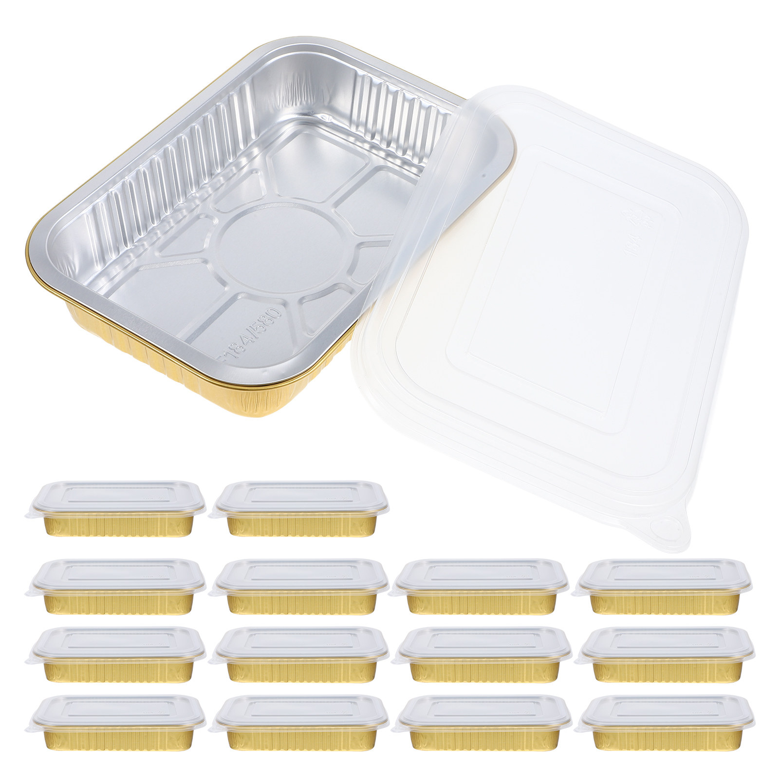 20Pcs Aluminum Foil Rectangula - đánh giá và giá Meal Prep Oven Safe Containers